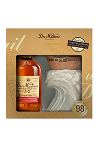 Dos Maderas Gold 5+3 Rum Tiki w/1 Glass