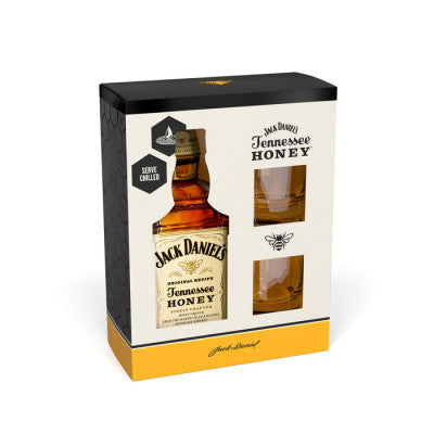 Jack Daniel's Honey VAP with Glass Set
