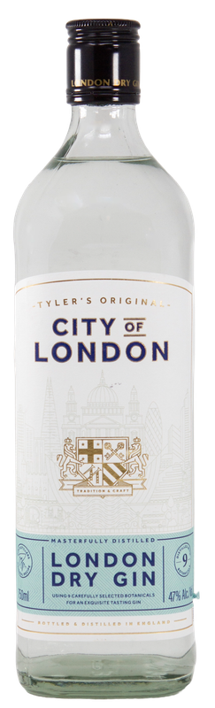 Tyler's City Of London Gin NV