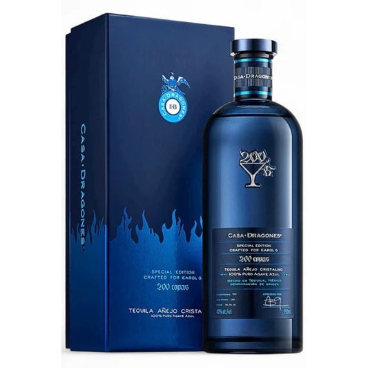 Casa Dragones X Karol G '200 Copas' Cristalino Tequila 750 ML