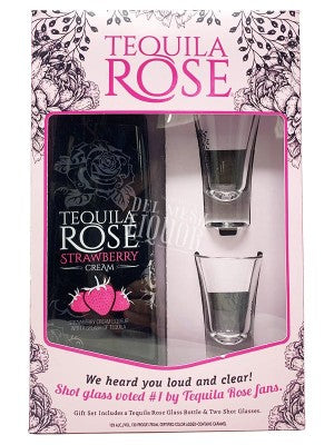 Tequila Rose Strawberry Cream Glass VAP Cordial