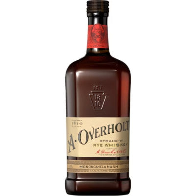 A Overholt Rye Whiskey