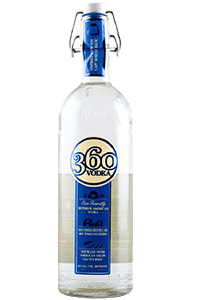 360 Vodka 80 Proof (Case of 12 Bottles)