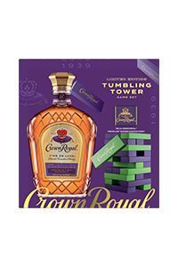 Crown Royal 80 VAP w/Tumbling Tower Game Set (Case of 6 Bottles)