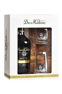 Dos Maderas Seleccion Rum w/2 Glasses