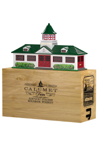 Calumet Farm Kentucky Straight Bourbon Ceramic Farm Decanter