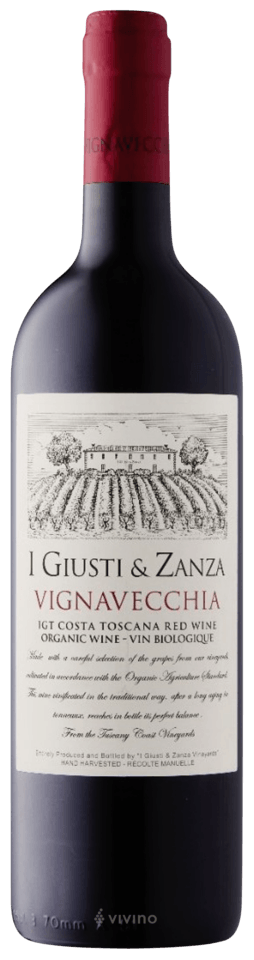 I Giusti & Zanza, Vigna Vecchia, IGT Costa Toscana 2018