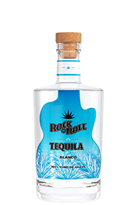 Rock n Roll Platinum Tequila Round Bottle