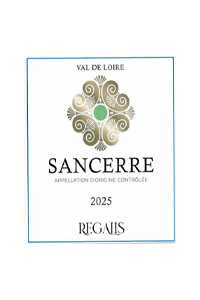 Regalis Sancerre Blanc 2025 (Case of 12 Bottles)