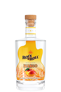Rock n Roll Mango Tequila Round Bottle
