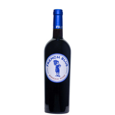 French Blue Bordeaux Red