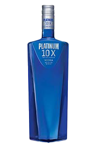 Platinum 10x Vodka (Case of 12 Bottles)