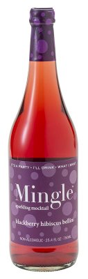 Mingle Mocktail Blackberry Hibiscus Bellini