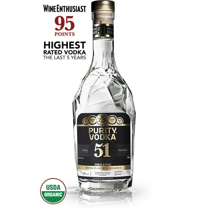 Purity Connoisseur 51 Reserve Organic Vodka