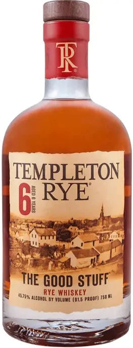Templeton Rye Rye Whiskey 6 Year The Good Stuff