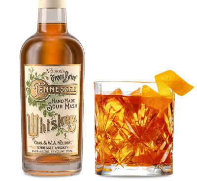 Nelson's Green Brier Tennessee Hand Made Sour Mash Whiskey