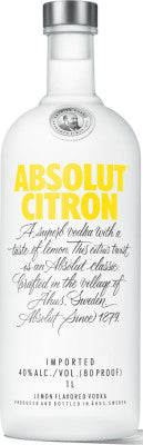 Absolut Citron Vodka