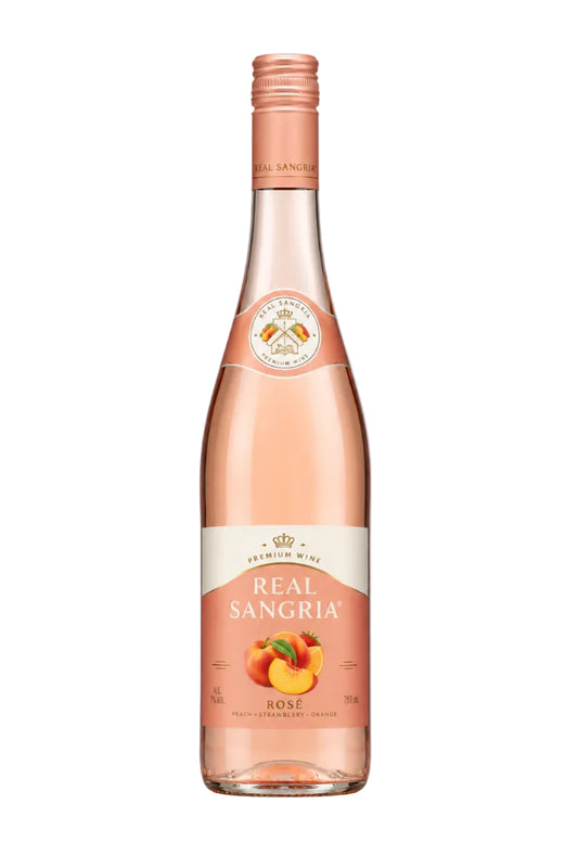 Real Sangria Peach (Case of 12 Bottles)