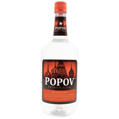 Popov Plastic Vodka