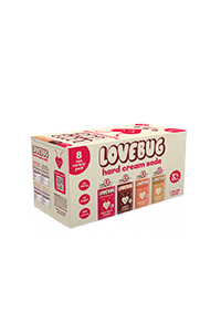 Lovebug Cream Soda Variety 8pk Cans (Case of 3 Bottles)