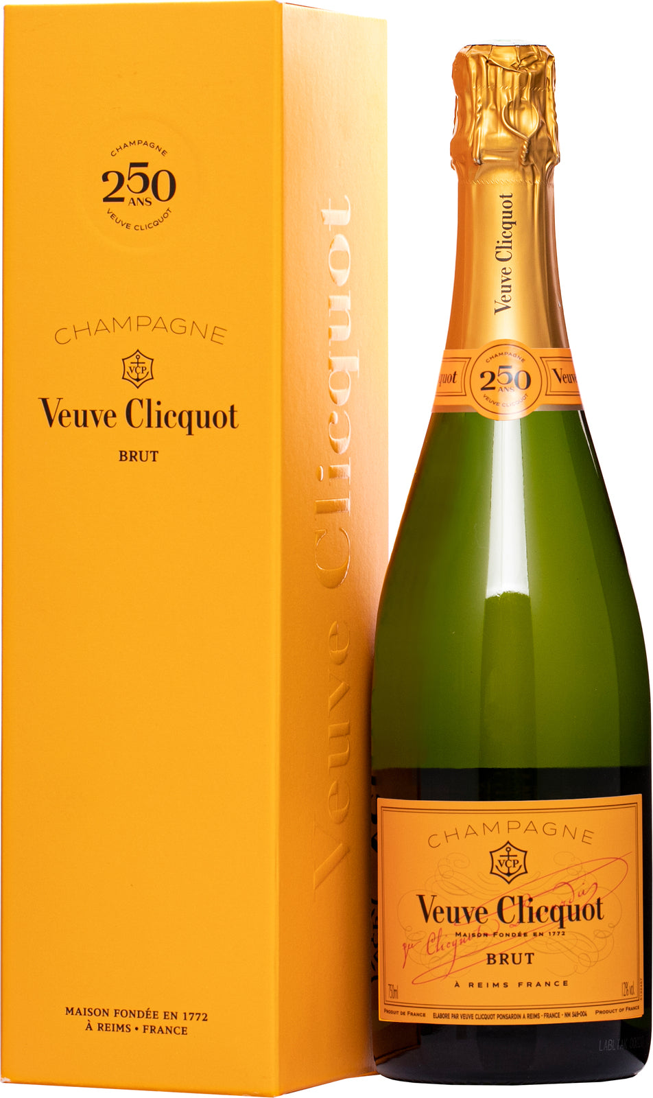 Buy Veuve Clicquot Yellow Label Brut Champagne – 750 ML – Wine Chateau