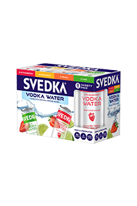Svedka Vodka Water Variety 8pk Cans (Case of 3 Bottles)