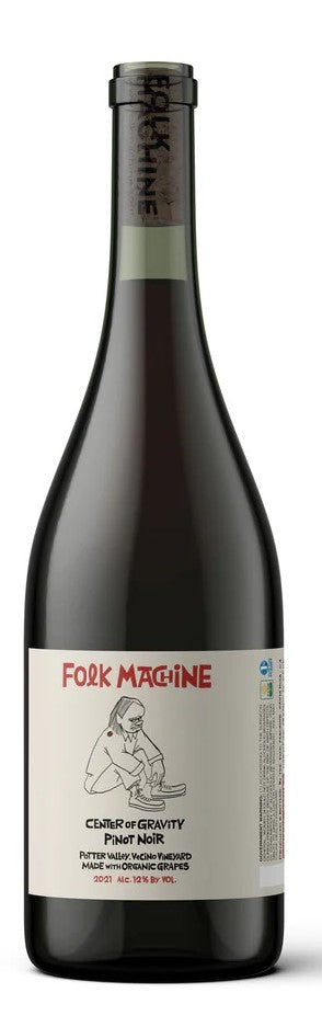 Folk Machine Pinot Noir 'Center of Gravity' Vecino Vineyard, Potter Valley 2021 2021