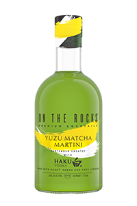 On The Rocks Yuzu Matcha Martini RTD