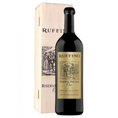 Ruffino Riserva Ducale Oro Chianti Classico Gran Selezione DOCG Wood Box 2018