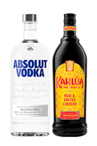 Kahlua Coffee/Absolut 80 Combo (3+1)