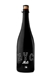 NY Mets Sparkling Black Bottle (Case of 12 Bottles)