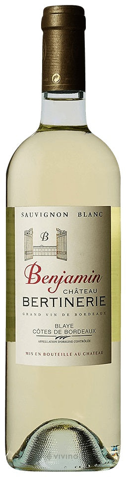 Château Bertinerie Côtes de Bordeaux Benjamin 2015