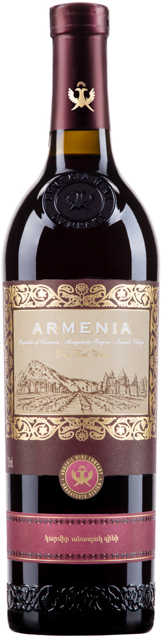 ARMENIA RED DRY WINE 750ML/6