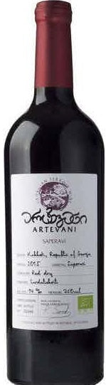 ARTEVANI SAPERAVI ORGANIC 750ML/6 (Case only)