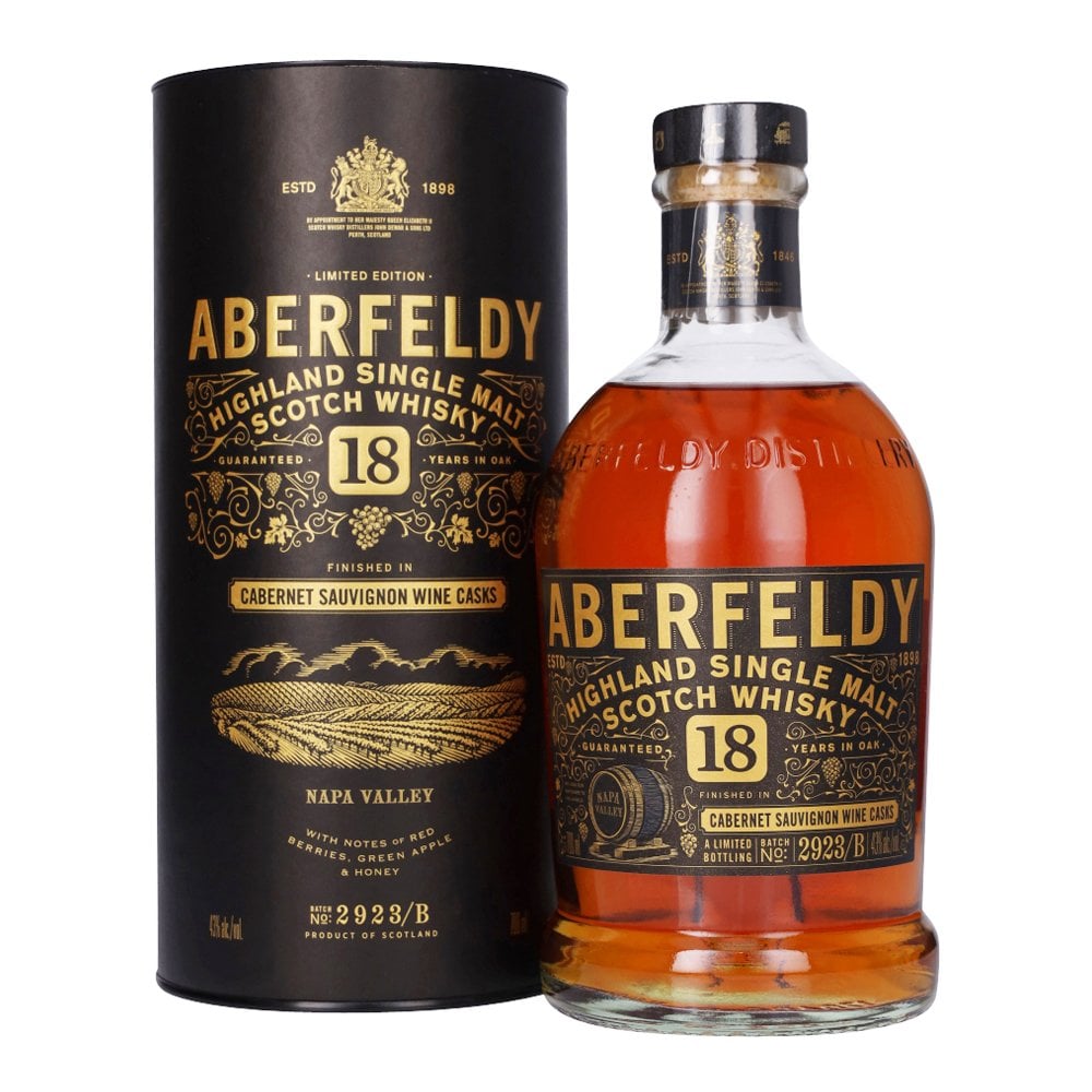 Aberfeldy 18 Year Old Napa Cask