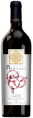 Akhasheni Semi Sweet Estate Bottled Red Wine (Case only)