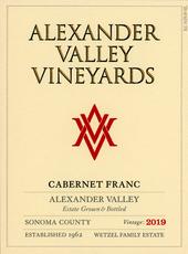 Alexander Valley Vineyards Cabernet Franc 2019
