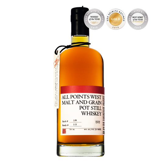All Points West MALT and Grain Pot Still Whiskey