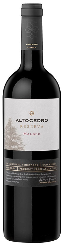 Altocedro Malbec Reserva 2018