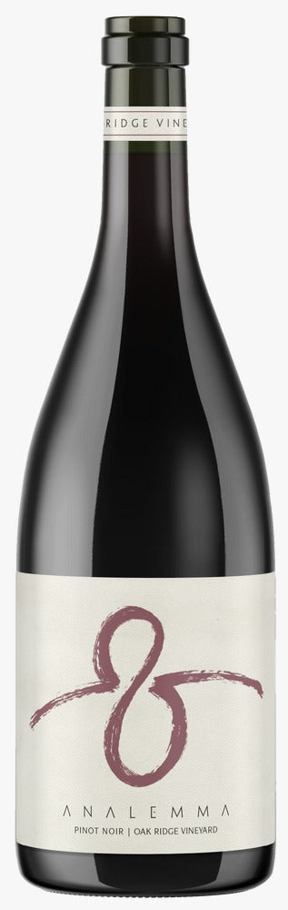 Analemma Oak Ridge Pinot Noir Columbia Gorge 2017 12x750ml 2017 (Case only)