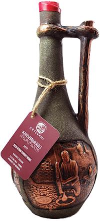 Artevani Saperavi Red Dry Wine Orshimo Clay Bottle