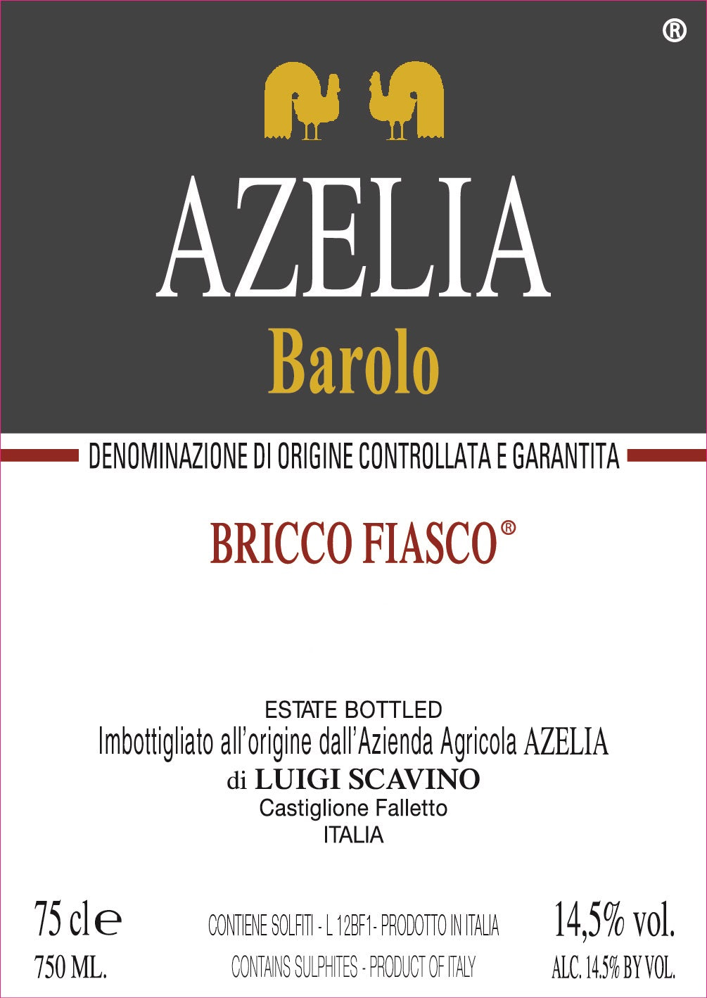 Barolo 'Bricco Fiasco', Azelia 2020