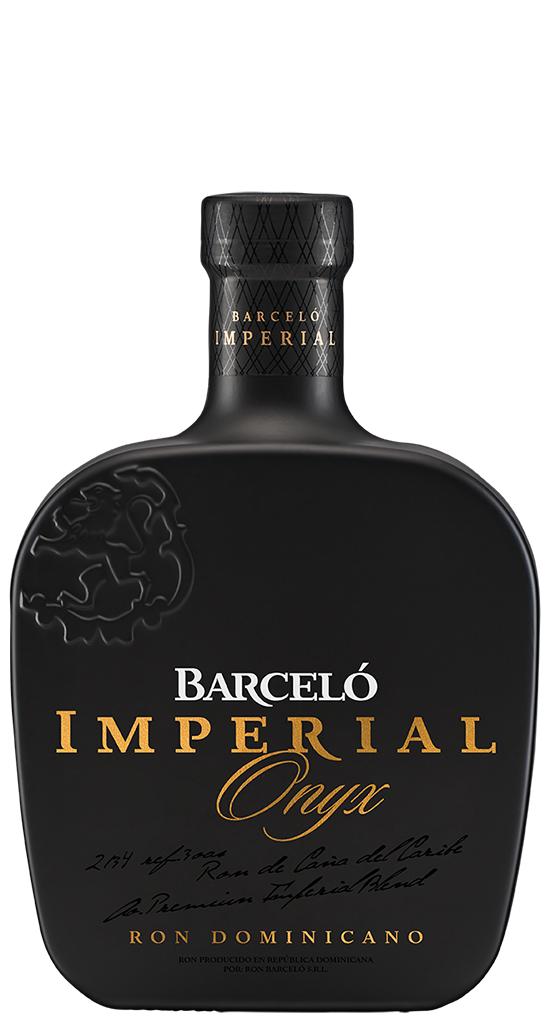 BARCELO IMPERIAL ONYX RUM W/2 ROCKS GLS