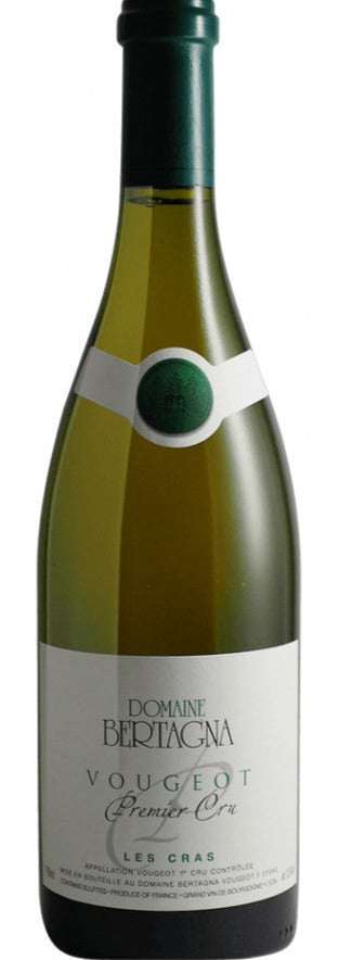 BERTAGNA VOUGEOT 1ER CRU BLANC LES CRAS 2018