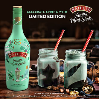 Baileys Limited Edition Vanilla Mint Shake Irish Cream Liqueur