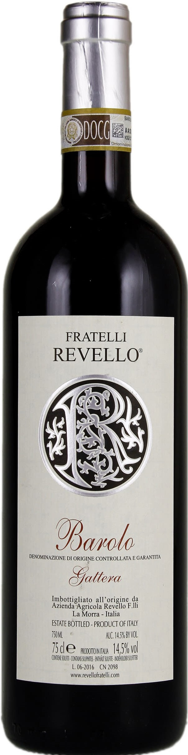 Barolo 'Gattera', Revello 2019