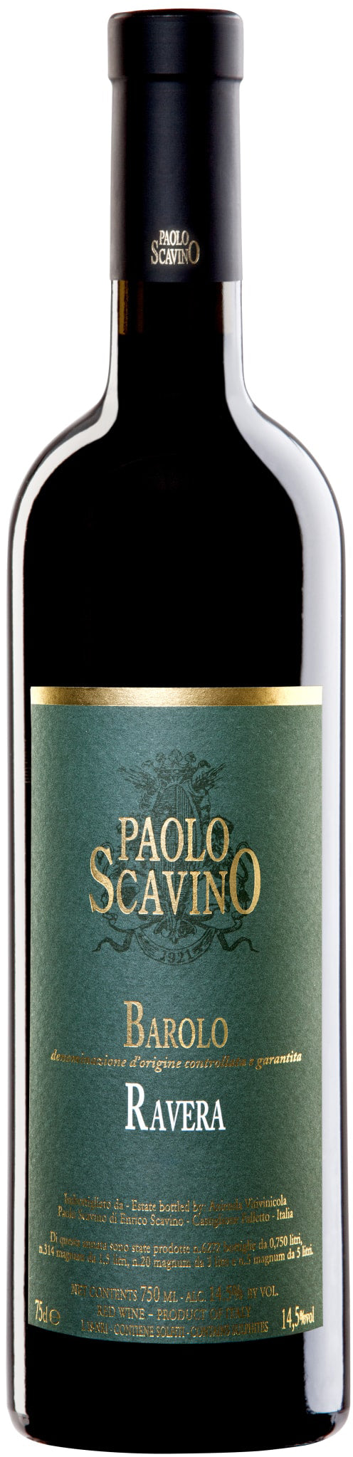 Barolo 'Ravera', Paolo Scavino 2019
