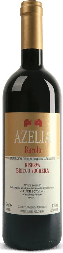 Barolo Riserva 'Bricco Voghera', Azelia [wood] 2013