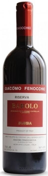 Barolo Riserva 'Bussia 90 di', Giacomo Fenocchio 2016