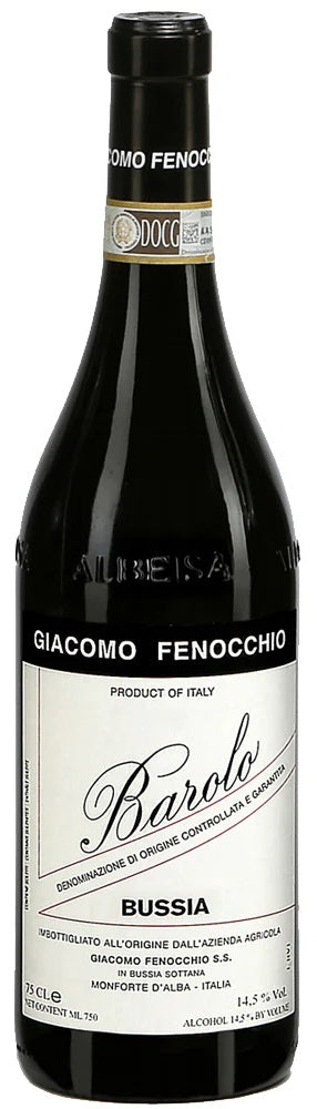 Barolo 'Bussia', Giacomo Fenocchio [wood case] 2019
